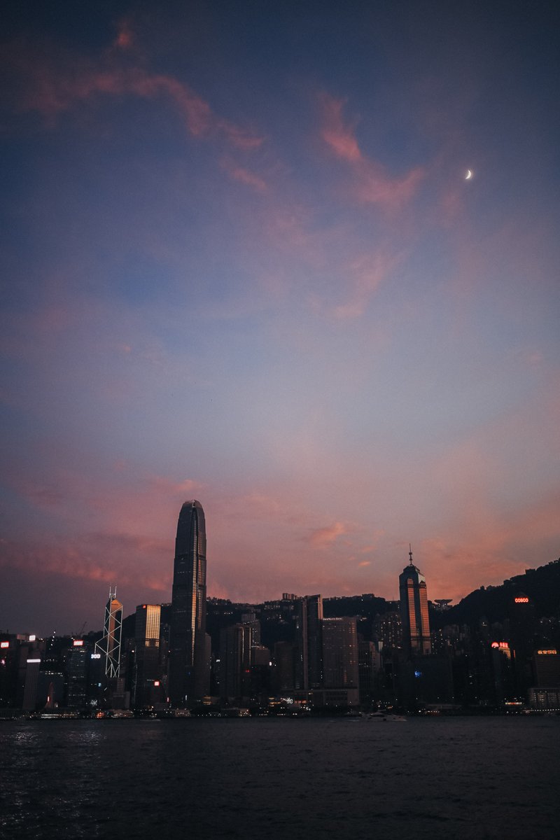 HK at sunset